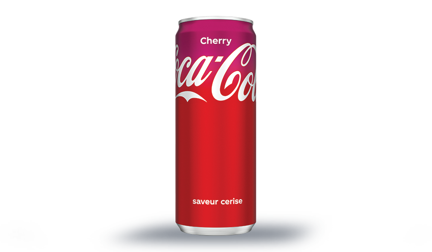 Coca cola cherry saveur cerise — vue 2