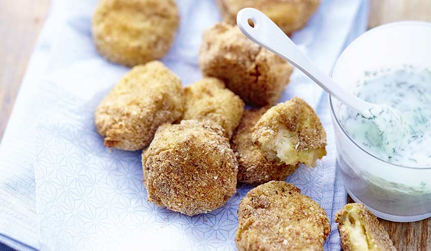 Nuggets choux-fleurs et emmental