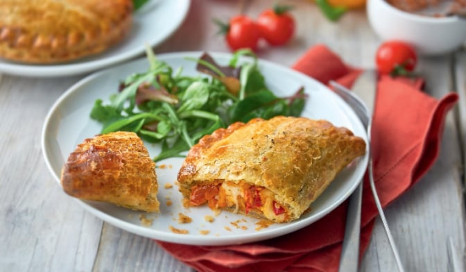 2 Chaussons tomate, poivron, mozzarella, pesto rosso — vue 2