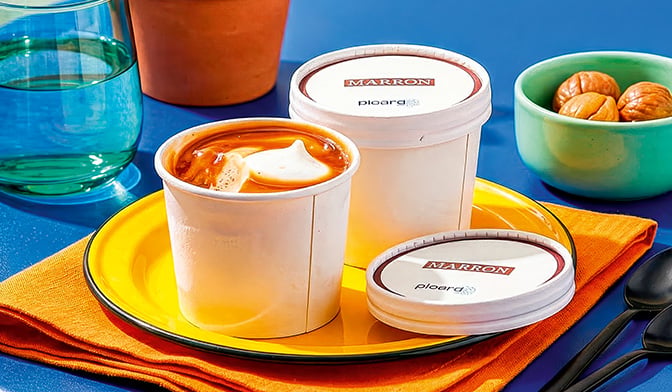 2 mini-pots glace crème de marron — vue 2