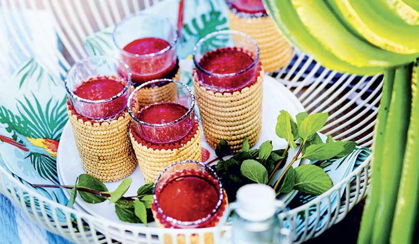 Mousse de framboise express