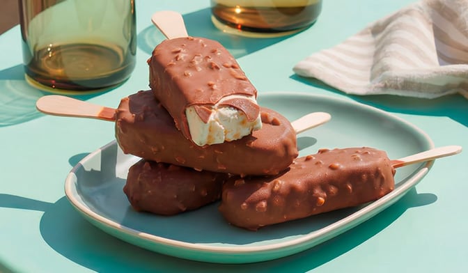 4 Glaces Best vanille-amande-caramel beurre salé — vue 2