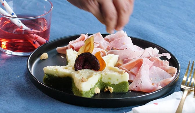 Dresser une belle assiette de No&euml;l sp&eacute;cial Kids