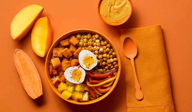 Bowl Exotique Quinoa & Patates douces