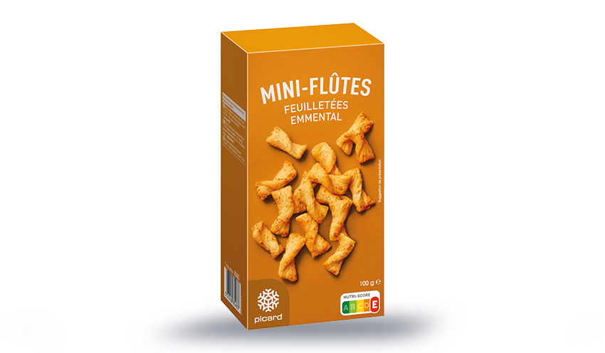 Mini-flûtes feuilletées emmental — vue 2