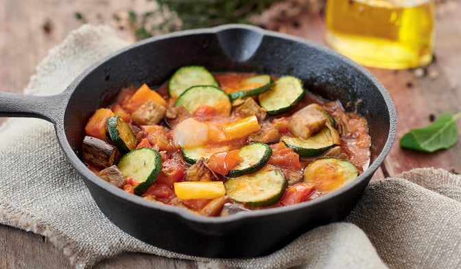 Ratatouille cuisinée bio, portionnable — vue 2