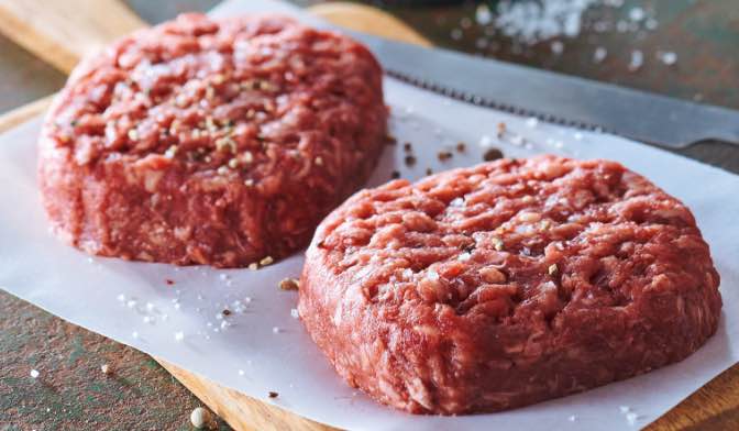 4 biftecks hachés bio, pur boeuf, 15% M.G maximum — vue 2