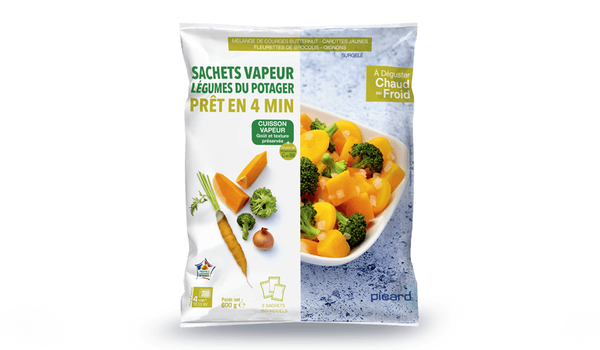 3 Sachets Vapeur Legumes Du Potager Surgeles Les Legumes Picard