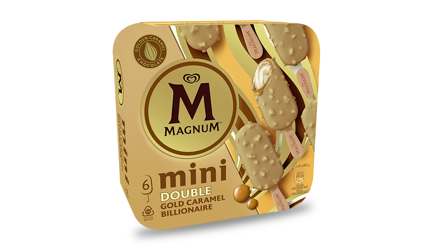 6 Mini Magnum Double Gold Caramel Billionaire — vue 2