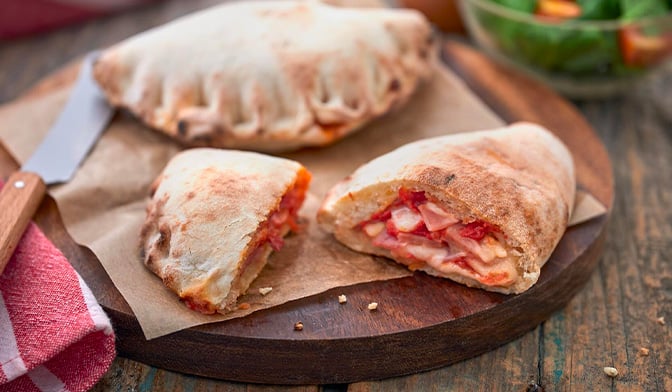 2 Mini-calzones jambon mozzarella Italia — vue 2