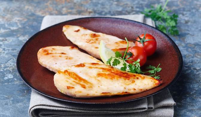 Filets de poulet rôtis — vue 2