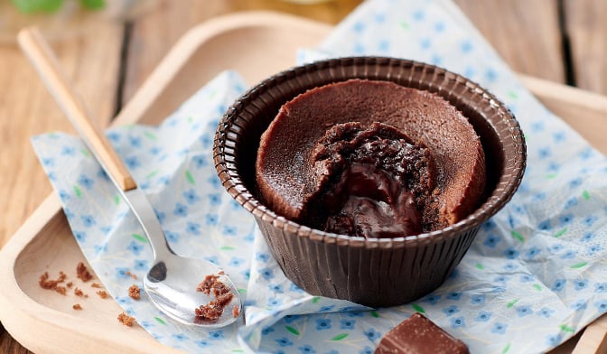 Moelleux au chocolat minute — vue 2