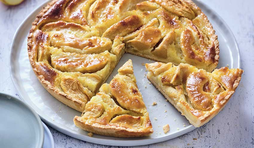 Tarte à la normande — vue 2