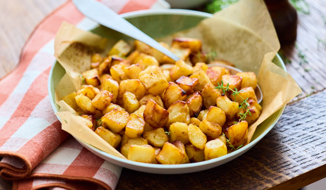 Pommes rissolées à la graisse de canard — vue 2