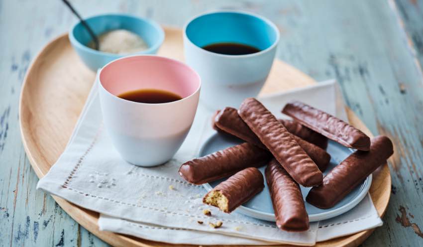 Bâtonnets sablés au chocolat au lait bio — vue 2