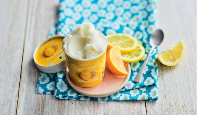 Sorbet citron - yuzu — vue 2