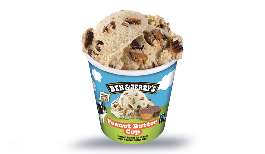 Crème glacée peanut butter cup, Ben and Jerry's — vue 2