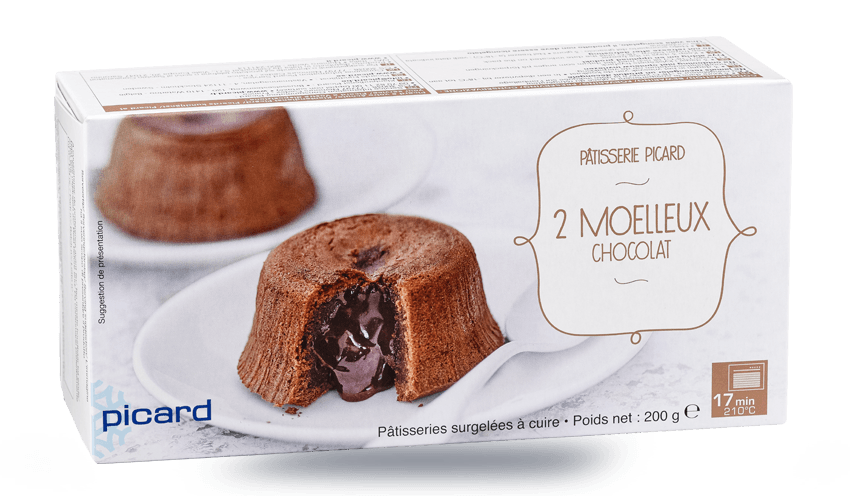 2 Moelleux Au Chocolat Surgeles Les Patisseries Picard