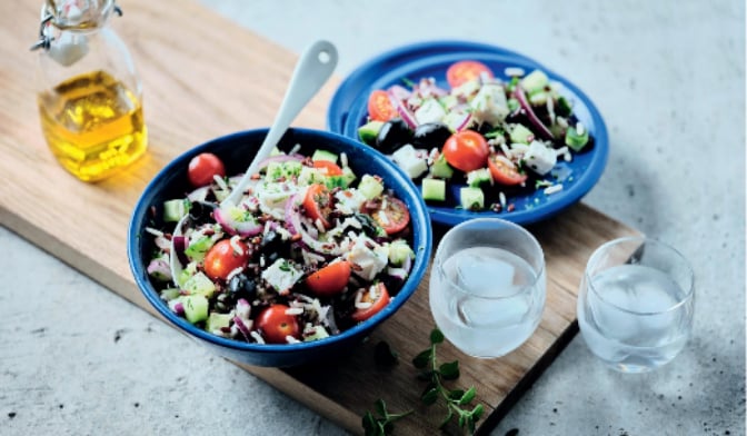 Salade à la grecque — vue 2