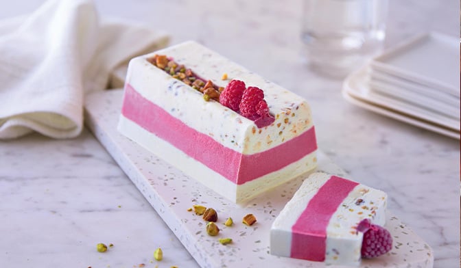 Nougat glacé framboise — vue 2