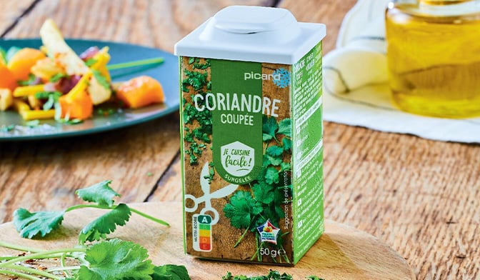 Coriandre coupée — vue 2