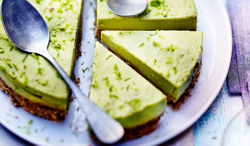 Cheesecake &agrave; l&rsquo;avocat