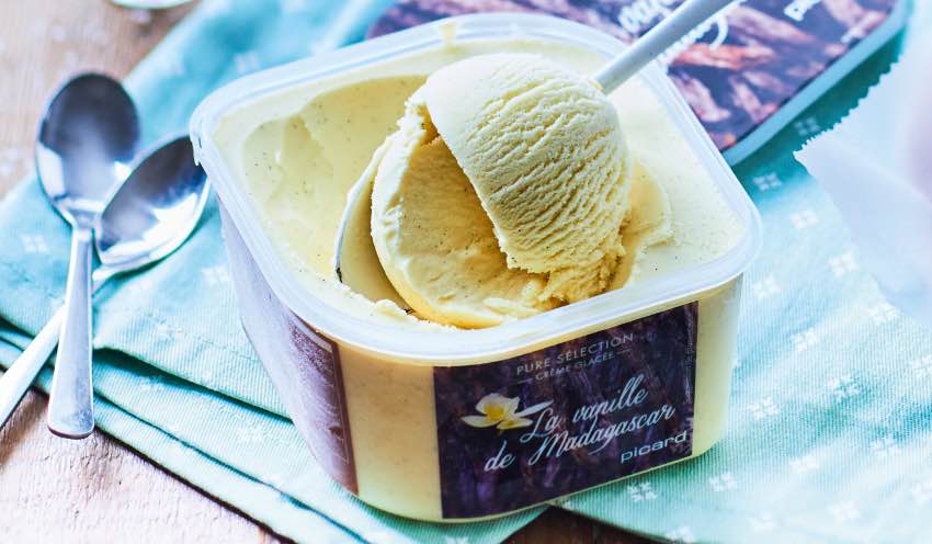 Glace La vanille de Madagascar — vue 2