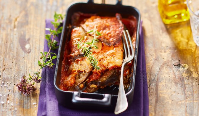 Gratin d'aubergines — vue 2