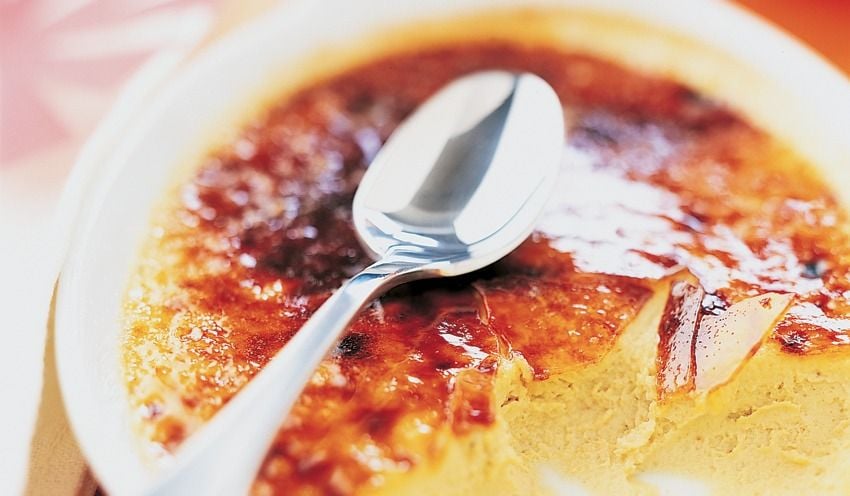 Cr&egrave;me brul&eacute;e au foie gras