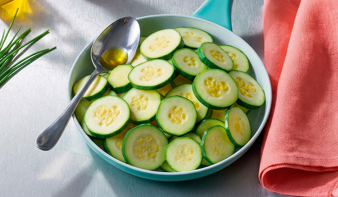 Courgettes sans résidu de pesticides, Italie — vue 2