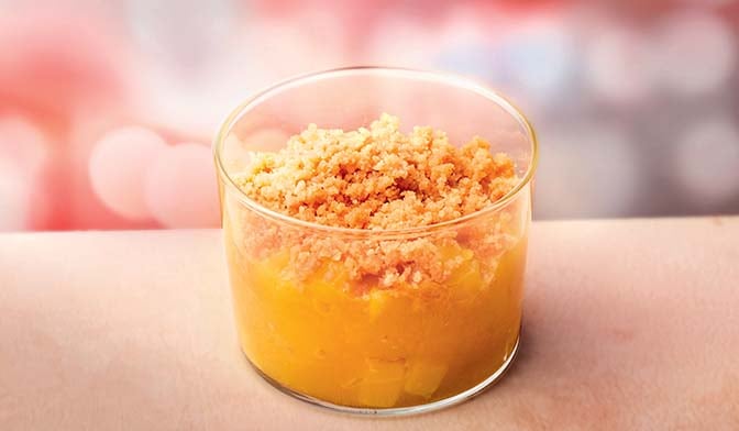 Crumble mangue passion — vue 2