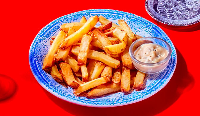 Chunky chips, frites épaisses, sauce tartare — vue 2