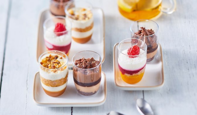 9 mini-coupes pâtissières — vue 2