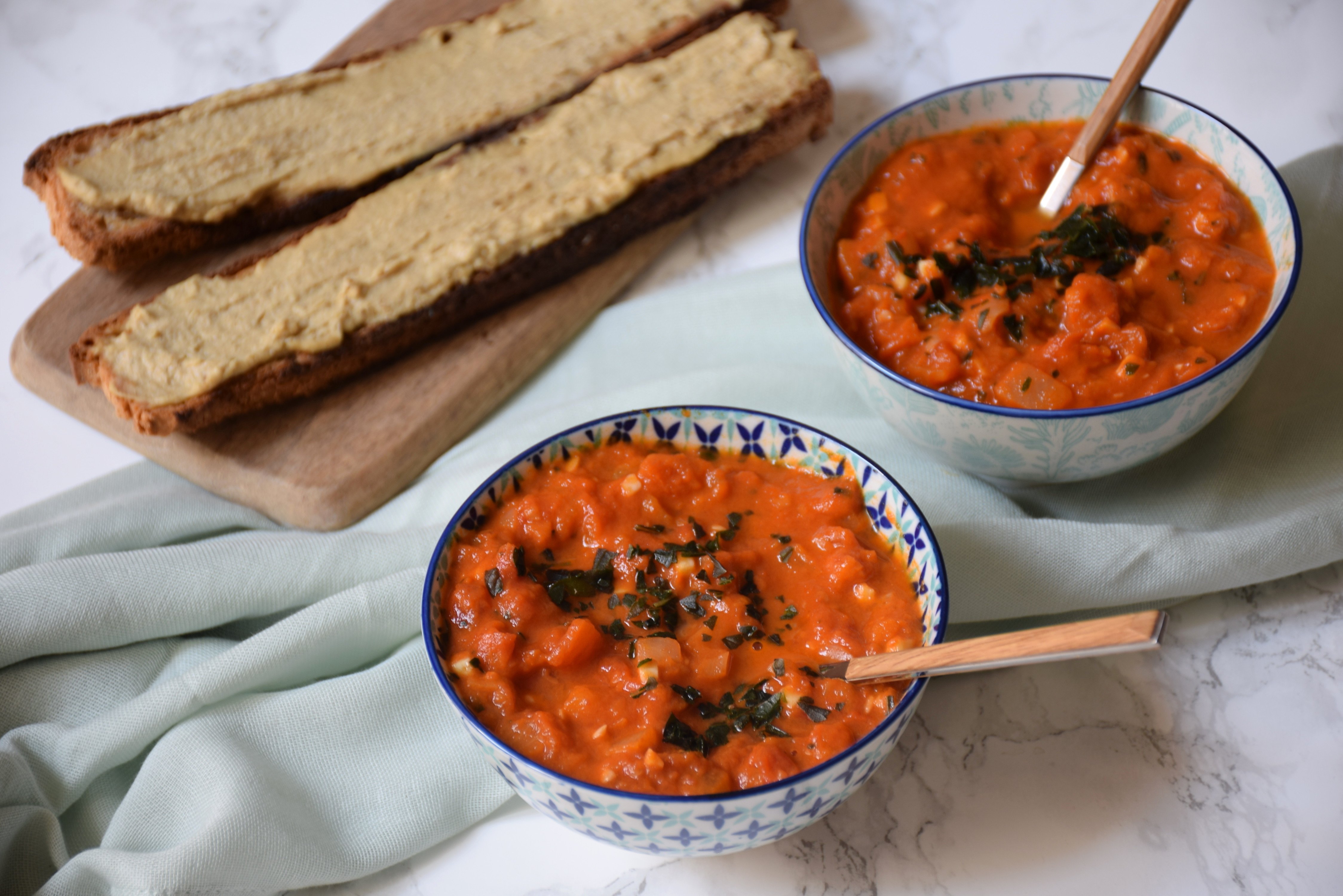 Soupe de tomate r&eacute;confortante par Anne-Sophie Vidal
