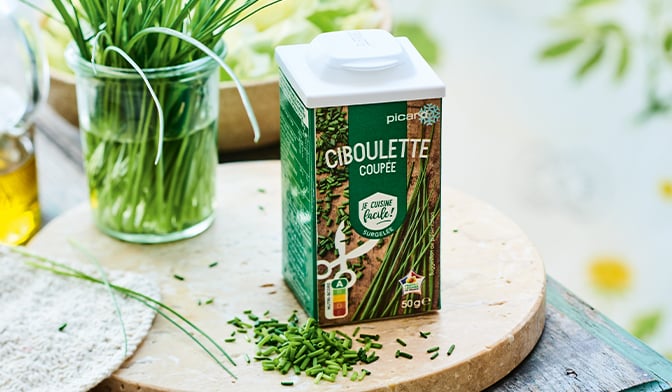 Ciboulette coupée — vue 2