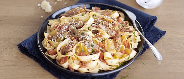 P&acirc;tes au canard confit