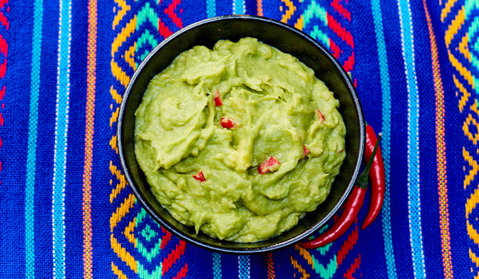 Guacamole épicé — vue 2