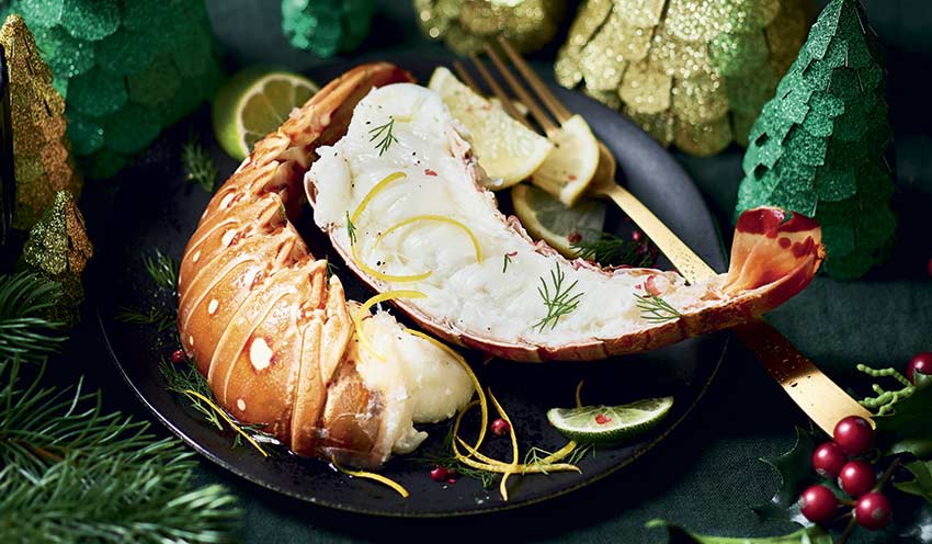 1 Queue De Langouste Blanche Caraïbes Crue