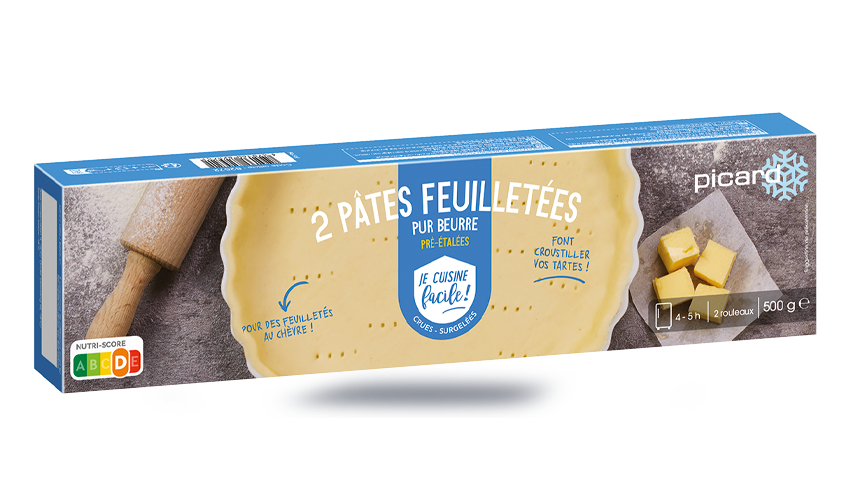 2 pâtes feuilletées, pre-étalées pur beurre — vue 2