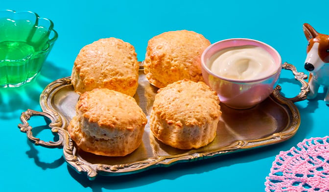4 Scones, petits pains sucrés — vue 2
