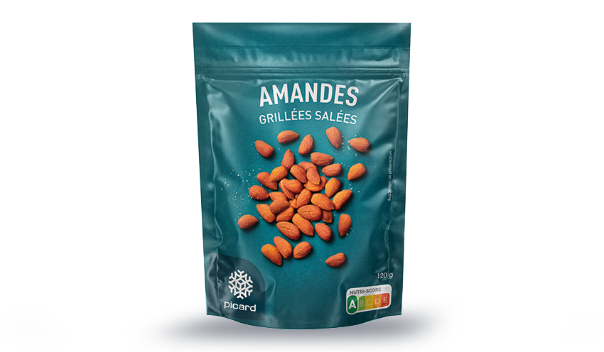 Amandes grillées salées — vue 2