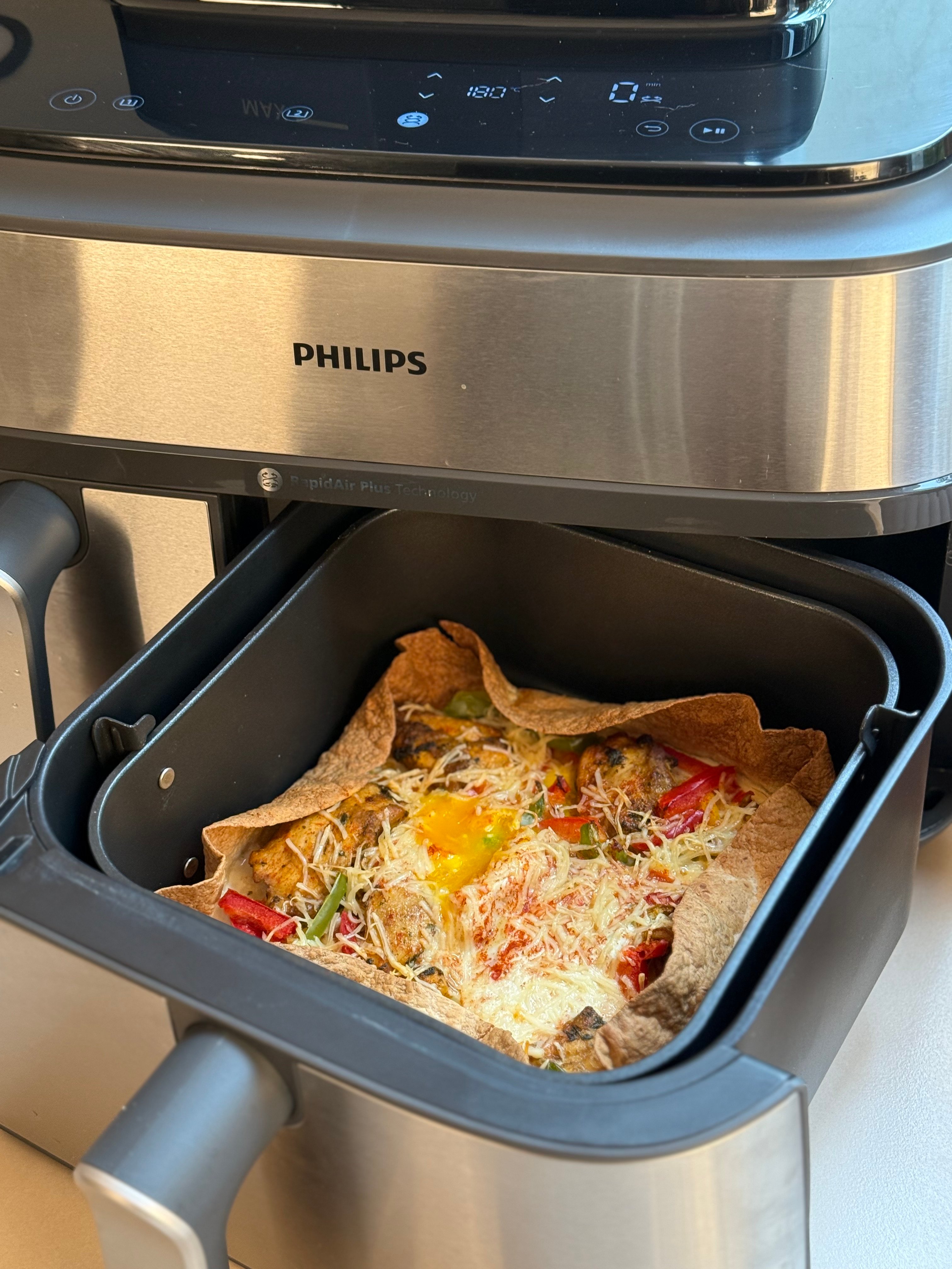 Tortilla bowl au Airfryer