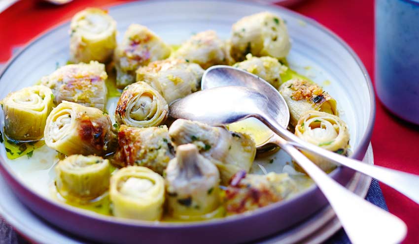 Artichauts &agrave; la romaine