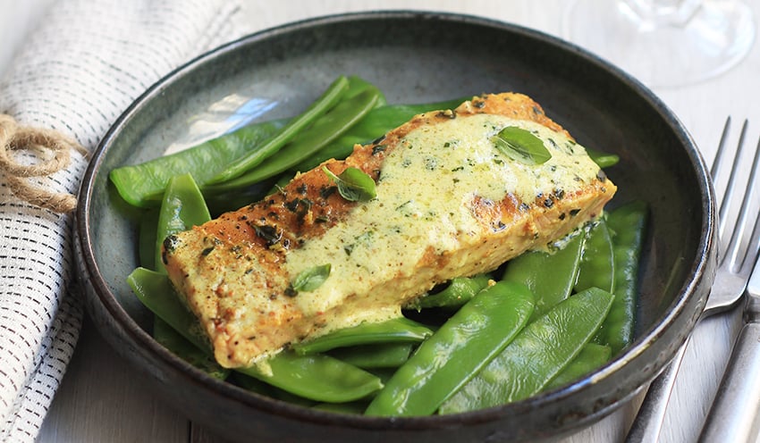 Fricass&eacute;e de saumon aux &eacute;pices