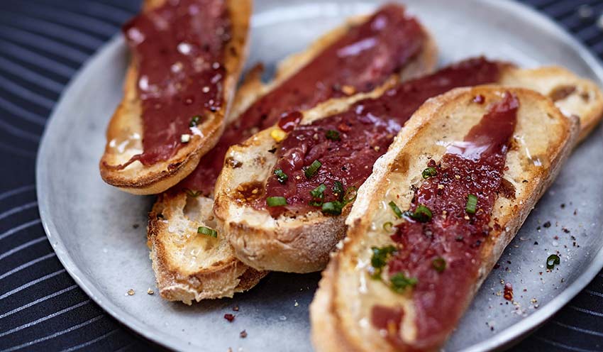 Magret de canard s&eacute;ch&eacute;