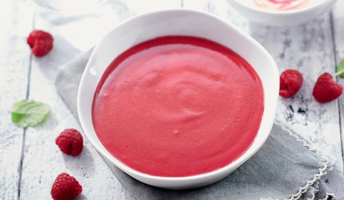 Coulis framboise, portionnable — vue 2