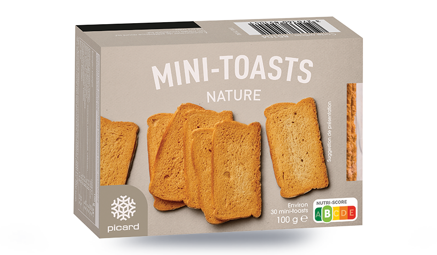 Mini-toast apéritif — vue 2