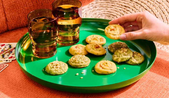 10 Cookies apéritifs chèvre, poivrons, feta — vue 2