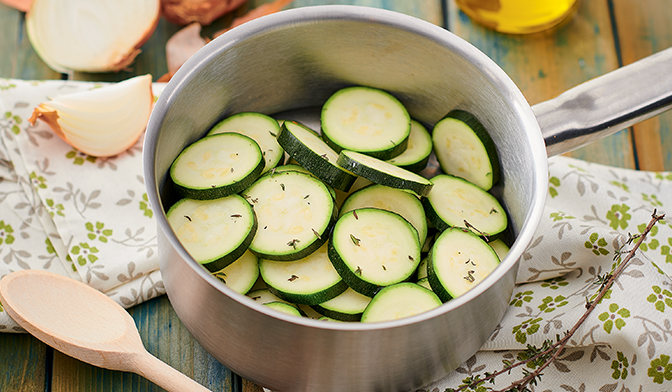 Courgettes en rondelles surgelés Picard