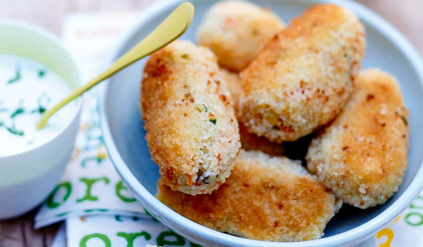Croquettes de l&eacute;gumes